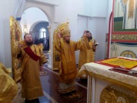 Архиепископ Петропавловский и Камчатский Феодор возглавил Литургию в день Собора новомучеников и исповедников Российских