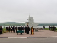 Архиепископ Феодор принял участие в памятных мероприятиях, посвященных трагической гибели моряков-подводников в Баренцевом море