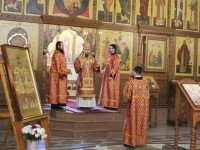Божественная Литургия в праздник Собора новомучеников и исповедников Церкви Русской