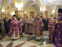 В Неделю Торжества Православия Архиепископ Феодор совершил Литургию в Свято-Троицком кафедральном соборе