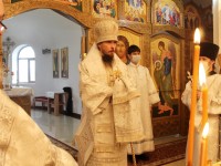 В праздник Преображения Господня Архиепископ Феодор совершил Литургию с Морском соборе