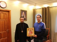 Архиепископ Феодор встретился с представителем Администрация Корякского округа.