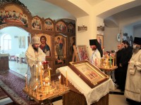 В праздник Вознесения Господня Архиепископ Феодор совершил Литургию в Морском соборе