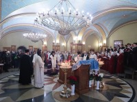 Камчатская Хоровая Капелла приняла участие в богослужении в Кафедральном соборе
