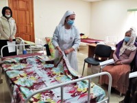 Специалисты московской службы «Милосердие» провели занятия по уходу за тяжелобольными и пациентами ковидных госпиталей в Камчатской епархии