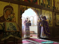 В праздник сорока мучеников Севастийских Архиепископ Феодор совершил Литургию в Кафедральном соборе