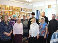 Глава епархии посетил село Шаромы Мильковского района
