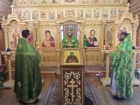В праздник благв. кн. Александра Невского архиепископ Феодор совершил Литургию в гарнизонном храме