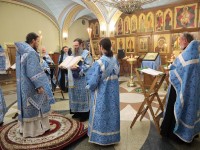 Архиепископ Феодор возглавил служение Параклисиса Пресвятой Богородицы