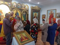Божественная литургия в Доме-интернате п. Ягодный