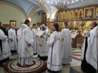 В праздник Рождества Христова Архиепископ Феодор совершил Божественную литургию в Кафедральном соборе