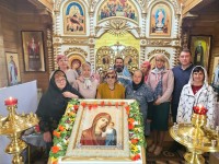 Престольный праздник храма Казанской иконы Пресвятой Богородицы в с. Соболево