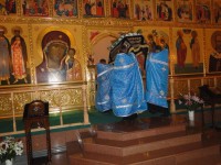 Чин погребения Божией Матери в кафедральном соборе