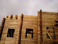 Продолжается строительство храма в поселке Палана