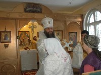 Престольный праздник в храме преподобного Серафима Саровского в городе Вилючинск
