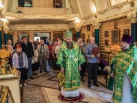 Епископ Артемий посетил храм в честь прп. Луки (Войно-Ясенецкого) в престольный праздник