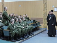 Встреча с новым пополнением полка Морской пехоты военной части 10103
