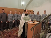 Крещение военнослужащих полка Морской пехоты в/ч 10103