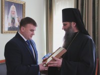 Встреча епископа Артемия с главным Федеральным инспектором по Камчатскому краю