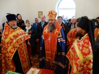 Епископ Артемий совершил молебен в часовне на территории УМВД
