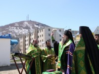 Епископ Петропавловский и Камчатский Артемий освятил здание келейного корпуса