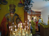 Престольный праздник храма в честь свт. Николая Чудотворца в Епархиальном Духовно-просветительском центре