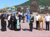 Архиепископ Петропавловский и Камчатский Артемий совершил освящение знамени камчатского Управления ФССП России