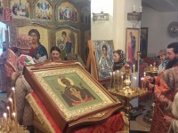 Архиепископ Феодор совершил Божественную литургию в день праздника иконы Божией Матери «Неупиваемая Чаша»