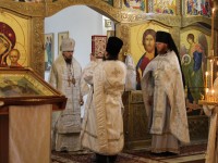 В праздник Вознесения Господня архиепископ Феодор совершил Божественную литургию в Морском соборе