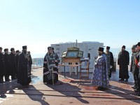Перед главной иконой ВМФ России был отслужен молебен в Отряде пограничных сторожевых кораблей
