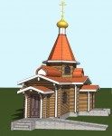Началось строительство храма в п. Соболево