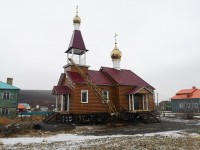 Завершился основной этап строительства храма в селе Каменское