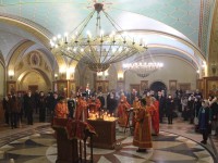 Литургия в праздник Собора новомучеников и исповедников Церкви Русской