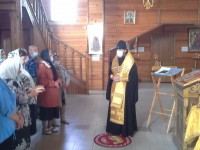 Состоялась поездка Архиепископа Феодора в Усть-Камчатский район