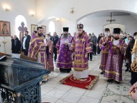В праздник Торжества Православия Архиепископ Феодор совершил Божественную литургию в Троицком храме г. Елизово