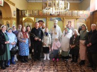 В Лазареву субботу Архиепископ Феодор совершил Литургию в храме с. Сокоч
