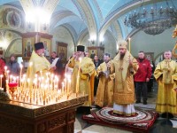 Глава епархии совершил Божественную литургию и литию о погибших в ДТП