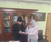 Архиепископ Феодор встретился с сербской писательницей Биляной Живкович