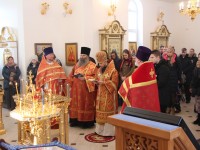 Архиепископ Феодор совершил Литургию в гарнизонном храме г. Вилючинск