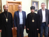 Состоялась встреча Архиепископа Феодора с представителями Сбербанка