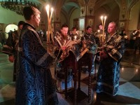 Архиепископ Феодор совершил заключительное в этом году богослужение с чином Пассии