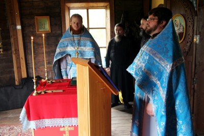 Божественная литургия в Нижнекамчатском Успенском храме