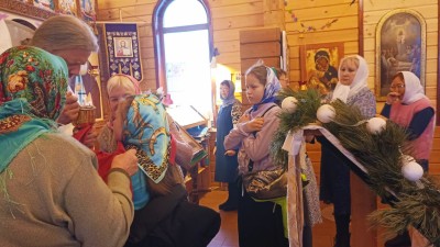 Храм прп. Максима Грека с. Ивашка Карагинского района