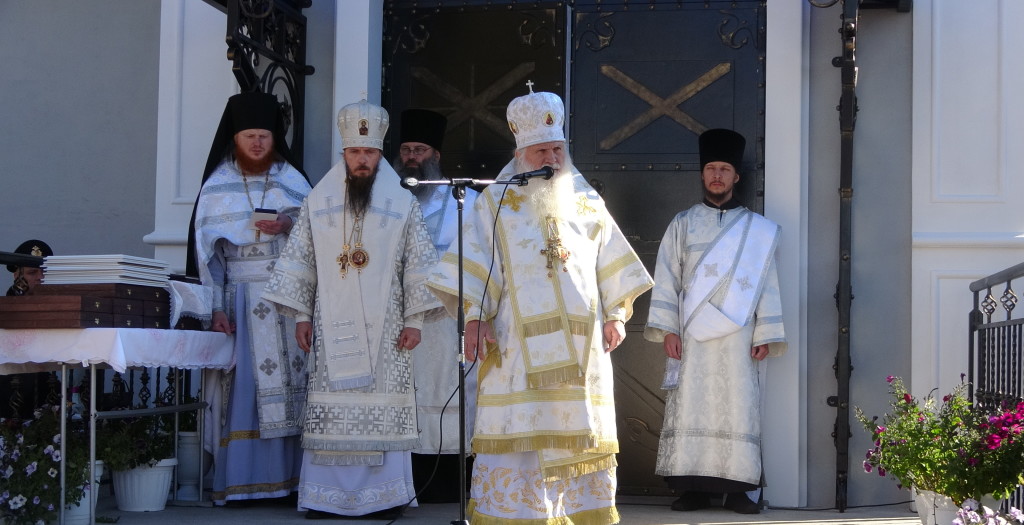 Великое освящение  Свято-Андреевского гарнизонного храма  в городе Вилючинск