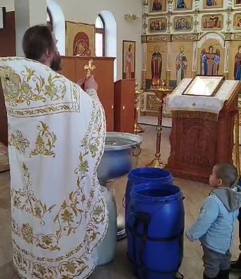 Храм Богоявления Господня с. Мильково